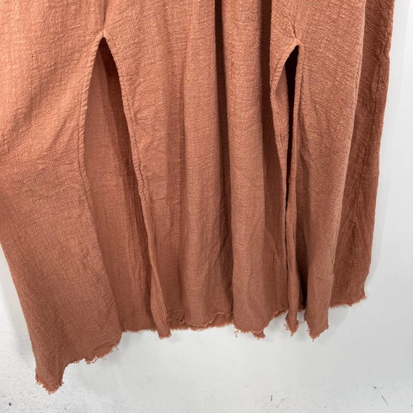 AYA Sacred Wear Open Back Elegant Dress Women's XS-M Dusty Pink Boho Bridesmaid - Picture 8 of 11